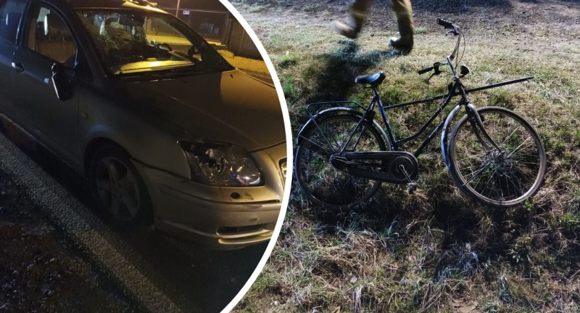 Tragiczny wypadek w Gminie Fabianki. Nie żyje rowerzysta. Reanimacja trwała pół godziny
