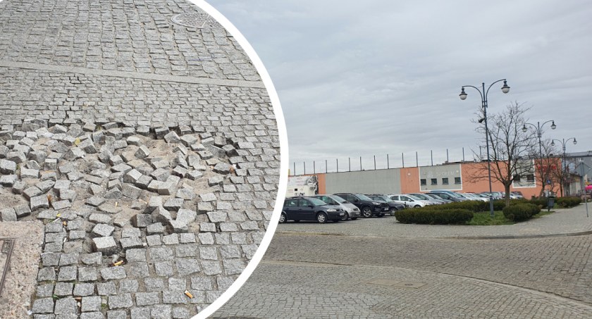 Kostka na Zielonym Rynku znów wypada. Temat powraca jak bumerang. Zobaczcie zdjęcia