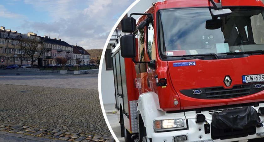 Wybuch gazu na Starym Rynku. Poparzona kobieta przewieziona do szpitala