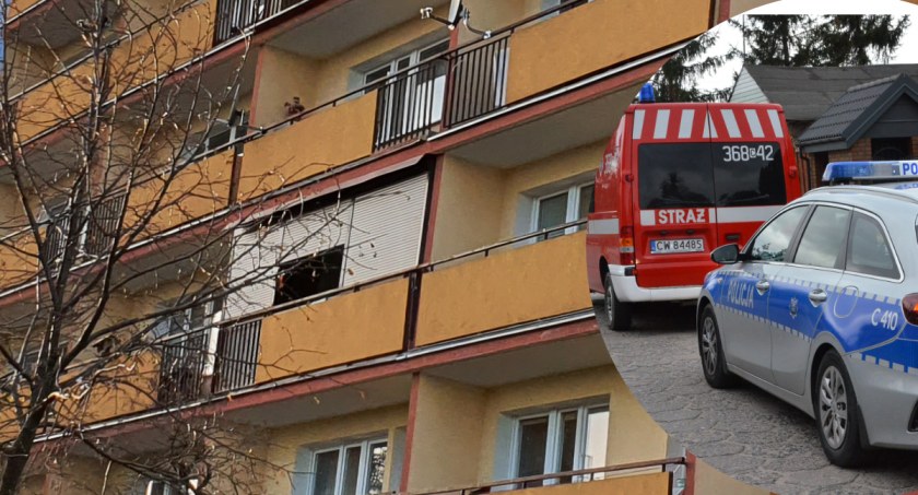 Próba samobójcza we Włocławku. 38 latek wyskoczył z balkonu