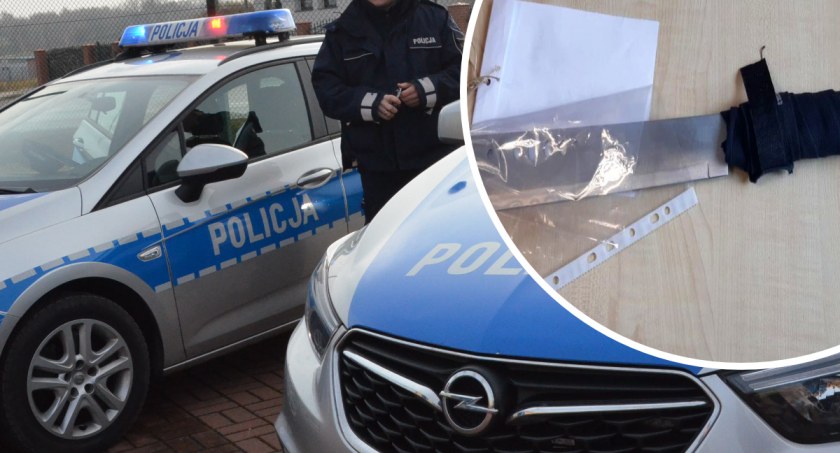 Pijany wybrał się na spacer z maczetą w regionie