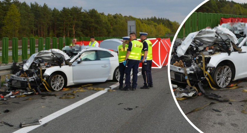 Tragedia na A1 w Kuczku. Nie żyje 44 latek