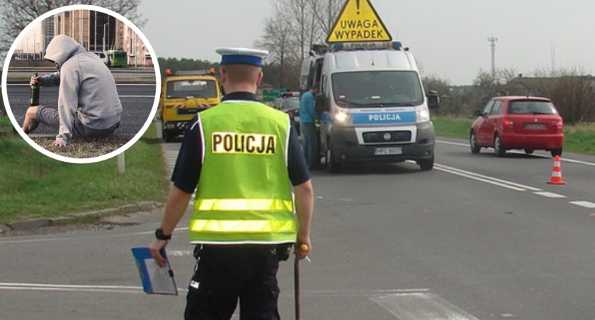 Pijany uderzył w drzewo w regionie. Ojciec z 14 letnim synem trafili do szpitala