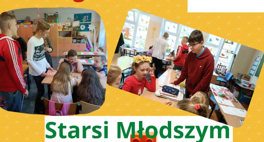 Matematyka z Biglem w Smólniku. Starsi pomagali młodszym
