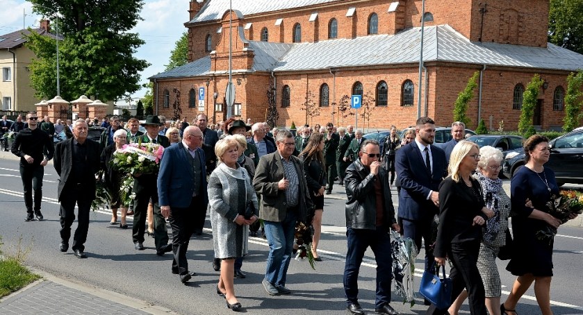 Pogrzeb śp. Włodzimierza Błasiaka w Kruszynie
