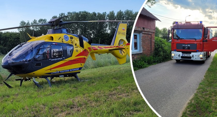 Tragedia w Gminie Włocławek. Nie żyje mężczyzna, który spadł z rusztowania