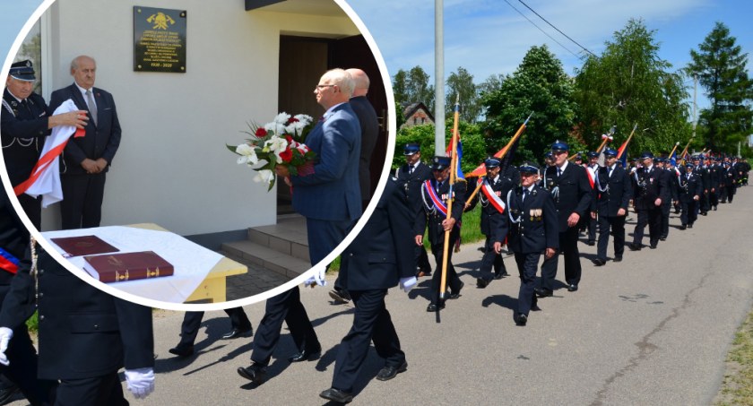 Uroczystość 100 -lecia  istnienia  OSP w Sarnowie