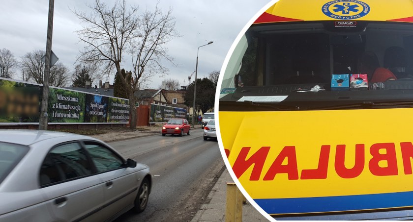 Wypadek w zakładzie pracy we Włocławku. Mężczyzna spadł z drabiny