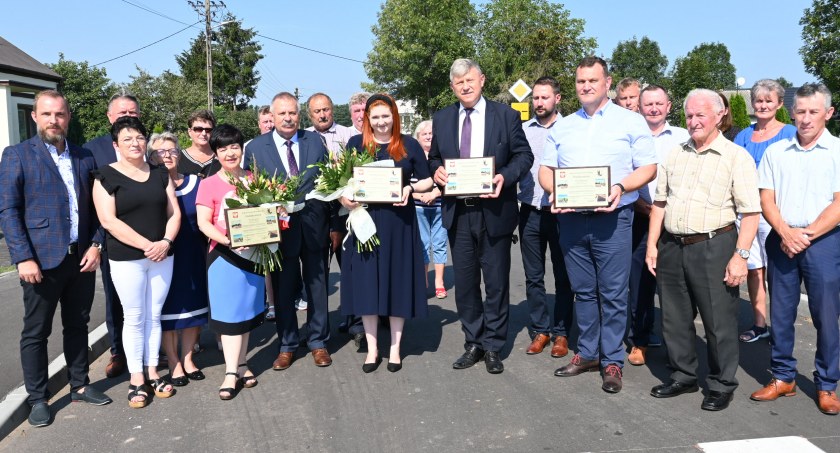 Uroczyste otwarcie dróg gminnych w Gminie Baruchowo