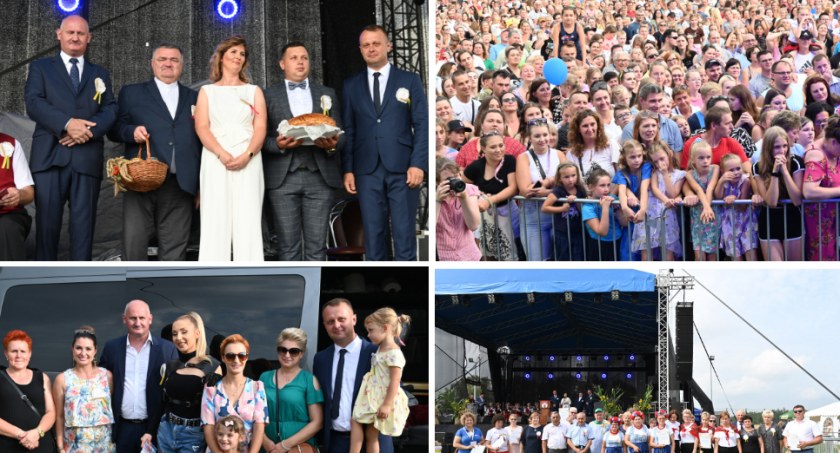 Tłumy na dożynkach w Lubieniu Kujawskim