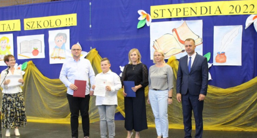 Stypendia burmistrza Lubienia Kujawskiego rozdane