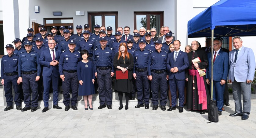 Uroczyste otwarcie Komisariatu Policji w Brześciu Kujawskim