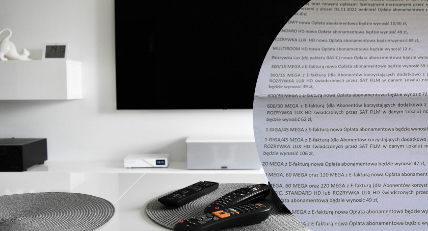 SatFilm podnosi opłaty za internet i kablówkę we Włocławku
