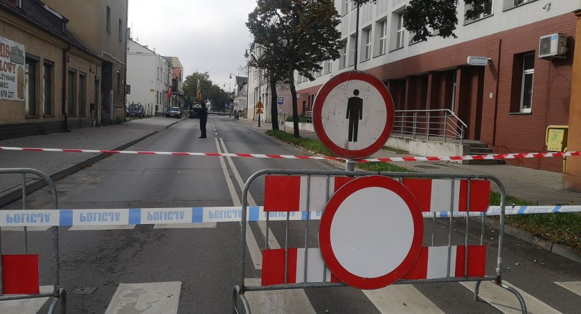 Niewybuch w centrum Włocławka. Ulica Królewiecka zamknięta dla ruchu