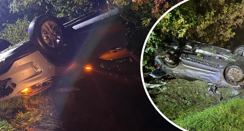 Śmiertelny wypadek w regionie. Nie żyje 36 letni pasażer. Kierowca był pijany