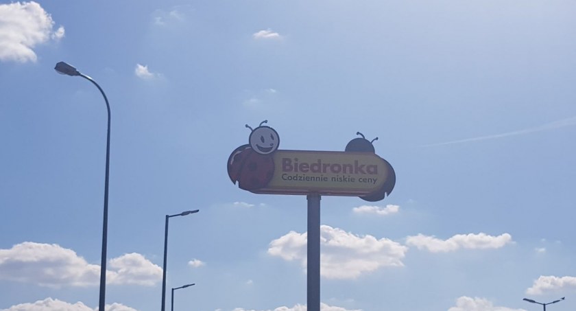 Remont Biedronki przy ulicy Kaliskiej we Włocławku. Kiedy otwarcie?
