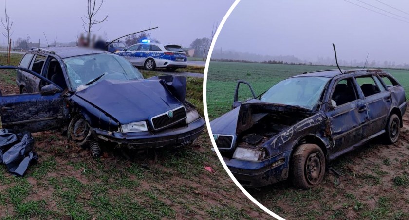 Tragiczny wypadek w regionie. Nie żyje młody mężczyzna