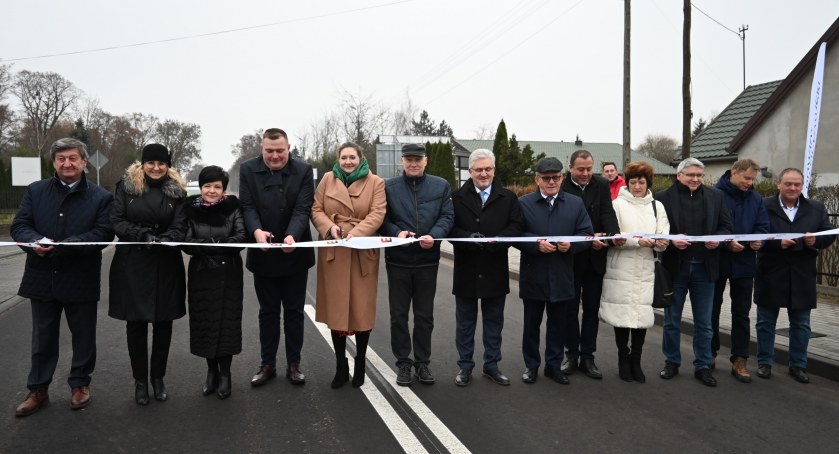 Powiat włocławski przebudował  najbardziej uczęszczany odcinek drogi  