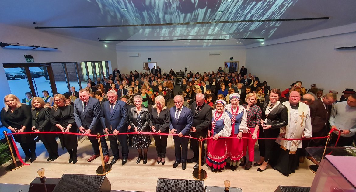 Pectus w Smólniku.  Uroczyste otwarcie Centrum Integracji Wiejskiej za nami [ZDJĘCIA, VIDEO]