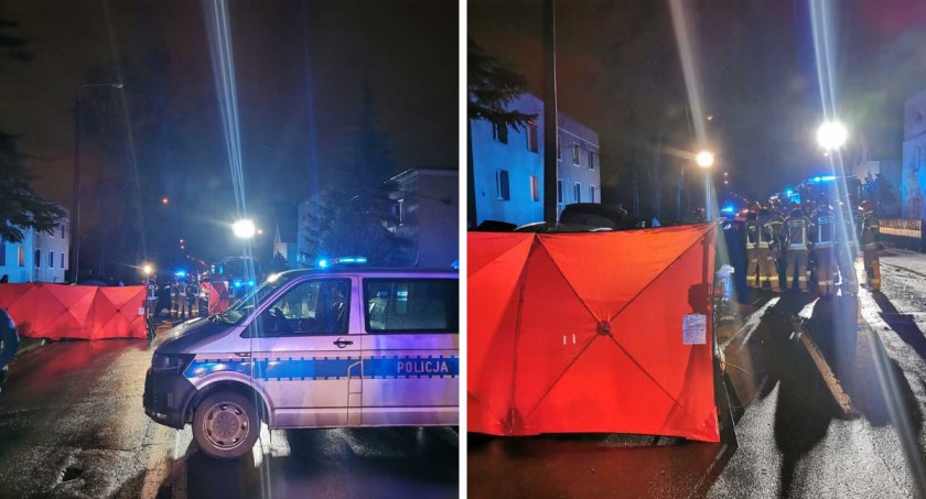 Morderstwo w Gminie Zakrzewo. Nie żyje 55-latka. Podejrzany zginął w pościgu policyjnym