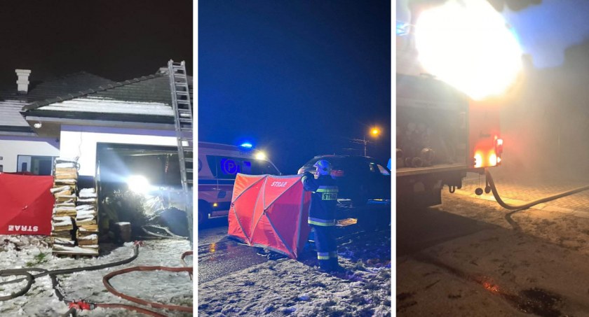 Tragedia w Brześciu, śmiertelny wypadek w Izbicy. 107 interwencji straży we Włocławku i okolicach