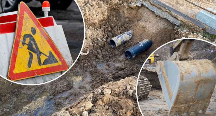 Tragiczny wypadek w regionie. Mężczyzna wpadł do wykopu przy przystanku. Zmarł w szpitalu