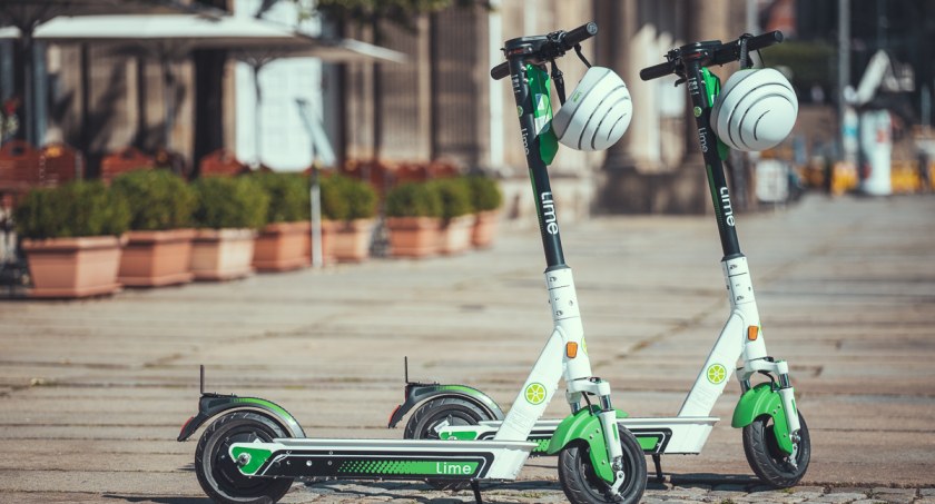 Włocławek na e-hulajnogi! Po zimowej przerwie urządzenia Lime znów dostępne