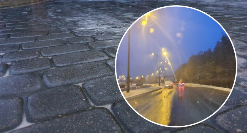 IMGW ostrzega. Marznący deszcz i gołoledź. Będzie ślisko na drogach