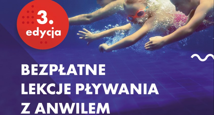 Startuje kolejna edycja bezpłatnej nauki pływania dla mieszkańców Włocławka i okolic