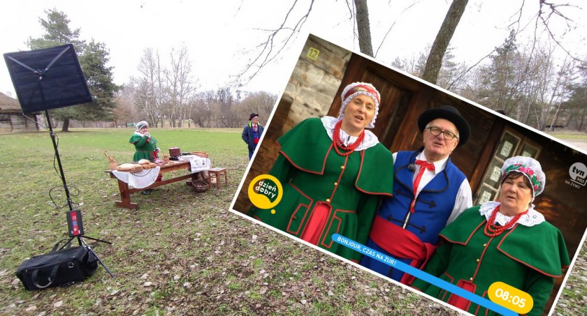 Dzień Dobry TVN w Kłóbce. Zespół Spod Strzechy z Brześcia Kujawskiego o żurku kujawskim [VIDEO]