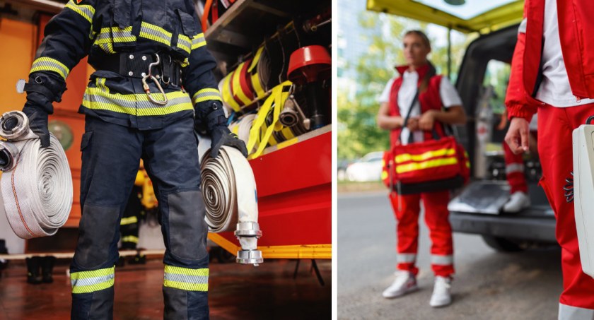 Pożar obory w Gminie Lubanie. Ewakuowano bydło. Są osoby poszkodowane