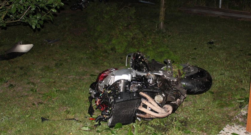 Śmiertelny wypadek w powiecie włocławskim. Nie żyje 42 letni motocyklista [ZDJĘCIA]