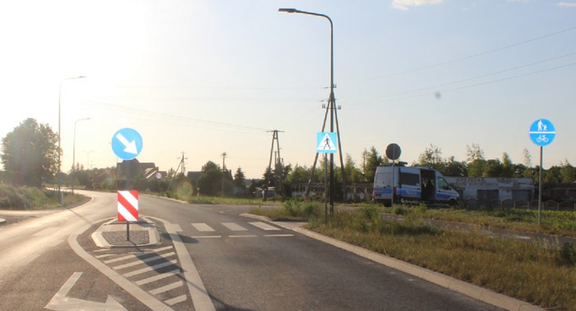 Wypadek w Gminie Włocławek z udziałem pijanego rowerzysty [ZDJĘCIA]