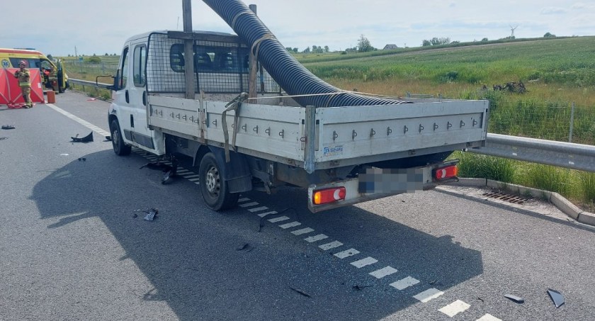 Śmiertelny wypadek w regionie. Nie żyje mieszkaniec Włocławka [ZDJĘCIA]
