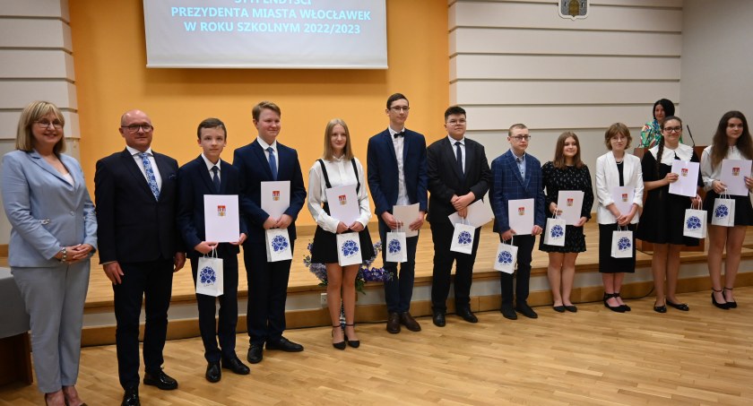 Stypendia prezydenta Włocławka dla najlepszych uczniów