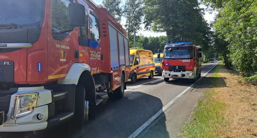 Wypadek w Gminie Włocławek. 37-latka kierująca Audi zderzyła się z Iveco [ZDJĘCIA]