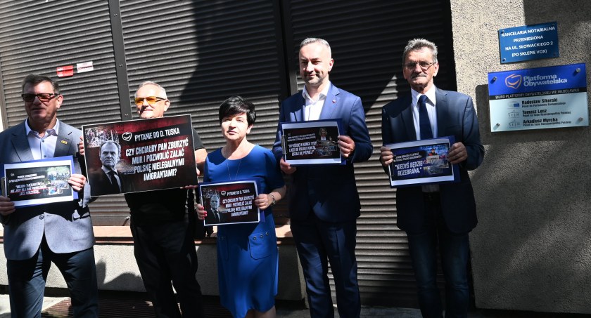 Włocławski PiS o bezpieczeństwie na granicy i fali imigrantów