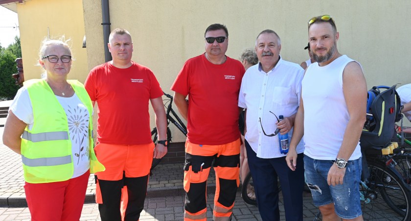Jedyny taki rajd w powiecie. Rowerzyści wyruszyli w trasę z Zieloną Kolejką