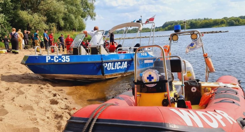 Region: 14 latek utonął podczas kąpieli w Wiśle [ZDJĘCIA]