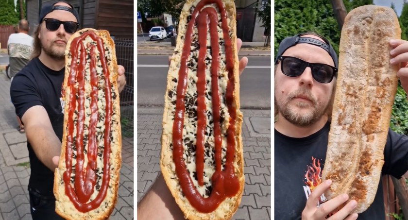 MrKryha znany TikToker i Youtuber we Włocławku. Próbował zapiekanki z budki na Południu [VIDEO]