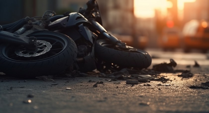 Tragiczny wypadek 28-letniego motocyklisty. Po kilku godzinach zmarł w szpitalu