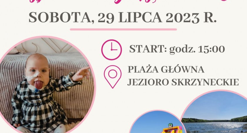 Ala potrzebuje kosztownego leczenia i rehabilitacji. Organizują dla niej piknik nad Jeziorem Skrzyneckim. Trwa zbiórka 