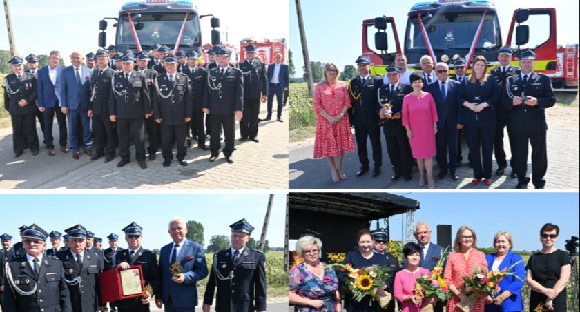 Historyczny dzień dla OSP w Bierzynie. Nowy wóz oficjalnie w służbie strażaków [FOTO, VIDEO]