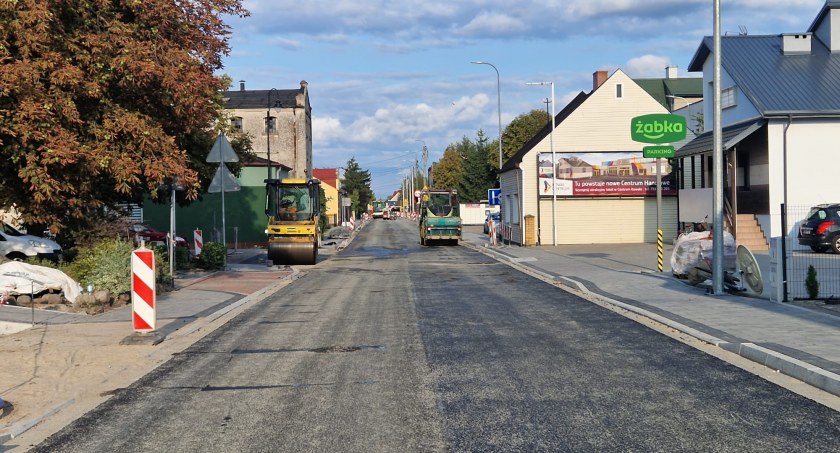 Ulica Piłsudskiego w Kowalu prawie gotowa. Można już się nią poruszać [ZDJĘCIA]