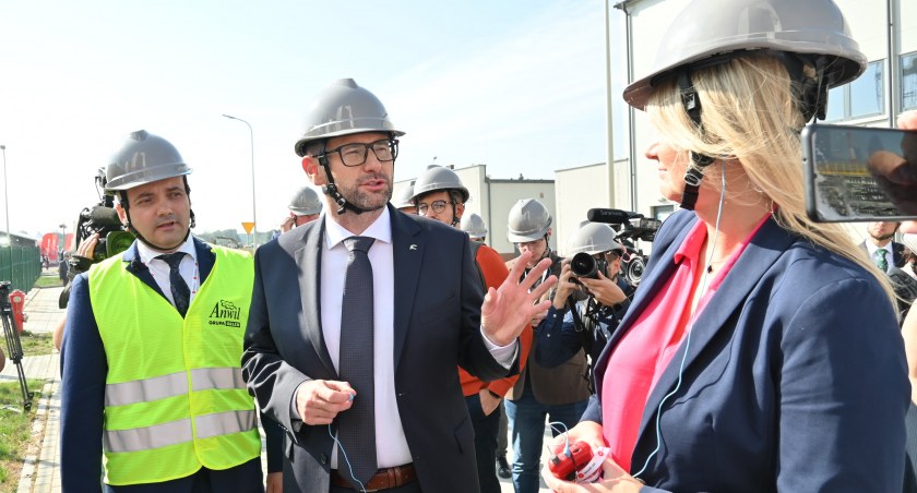 Prezes ORLENU Daniel Obajtek we Włocławku ogłosił zakończenie inwestycji za 1,7 mld zł