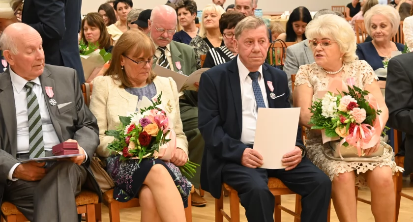 Jubileusze małżeńskie w UM we Włocławku (ZDJĘCIA)