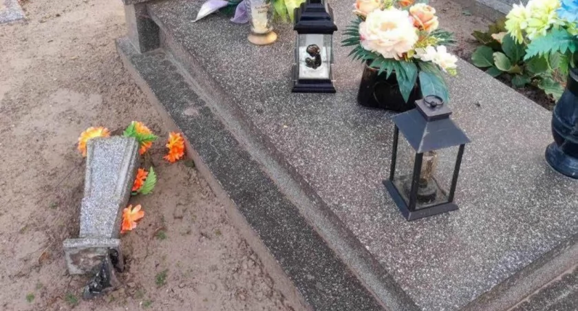 Niszczył nagrobki w regionie. Nie potrafił wytłumaczyć swojego zachowania