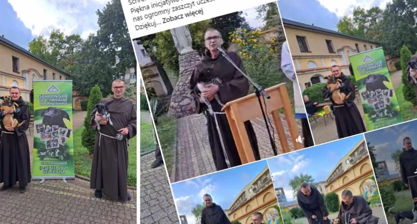 Franciszkanie we Włocławku pobłogosławili zwierzęta