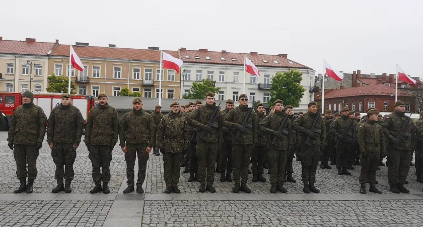 Przysięga Terytorialsów już jutro we Włocławku. Dziś była próba [ZDJĘCIA]