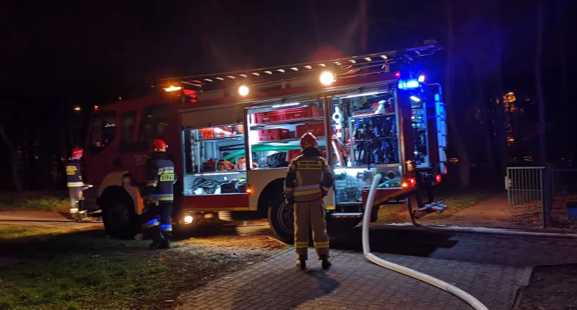 Nocne interwencje strażaków. Najgorzej było w powiecie włocławskim